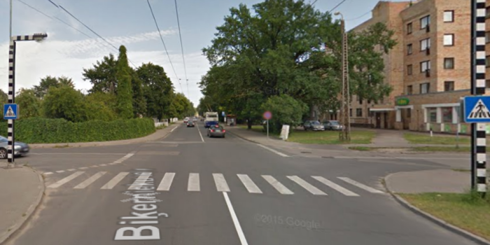 Трагедия произошла на на перекрестке улиц Лаймдотас и Бикирниеку