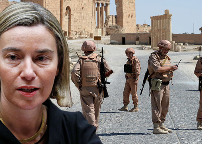 Mogerīni: "Eiropas Savienība neplāno sankcijas pret Krieviju sakarā ar Sīriju"