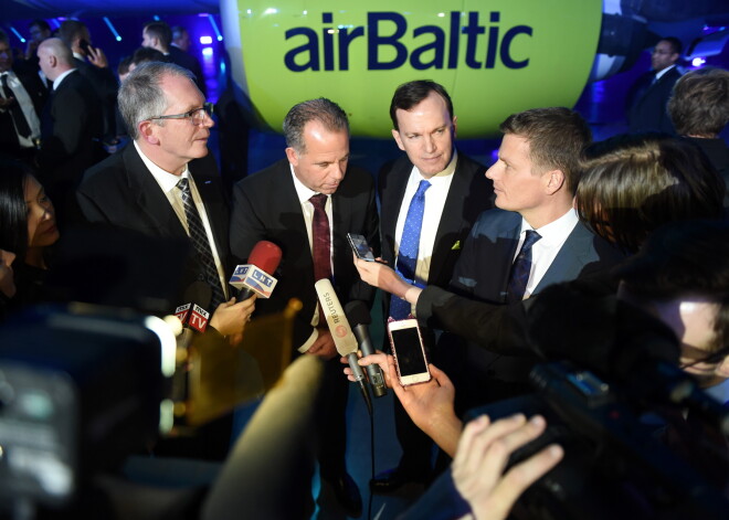 "airBaltic" šefs Gauss sācis runāt par tiešo reisu Rīga-Ņujorka