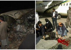 Pēc traģiskās aviokatastrofas Pakistānā pret nelaimi nodrošinās... lidostā upurējot melnu kazu. FOTO
