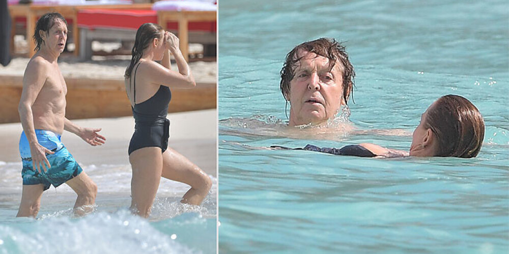 Пол и Стелла Маккартни отдыхают на острове Сен-Барт