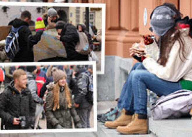 Tezē jauniešu pūļi pārņēmuši Rīgu. Šodien viņus gaida īpašs notikums. FOTO