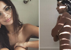 Этой фотографией Эмили Ратажковски отметила тот факт, что в Instagram на нее подписаны более 10 миллионов человек. Ратажковски размещает и более откровенные снимки...