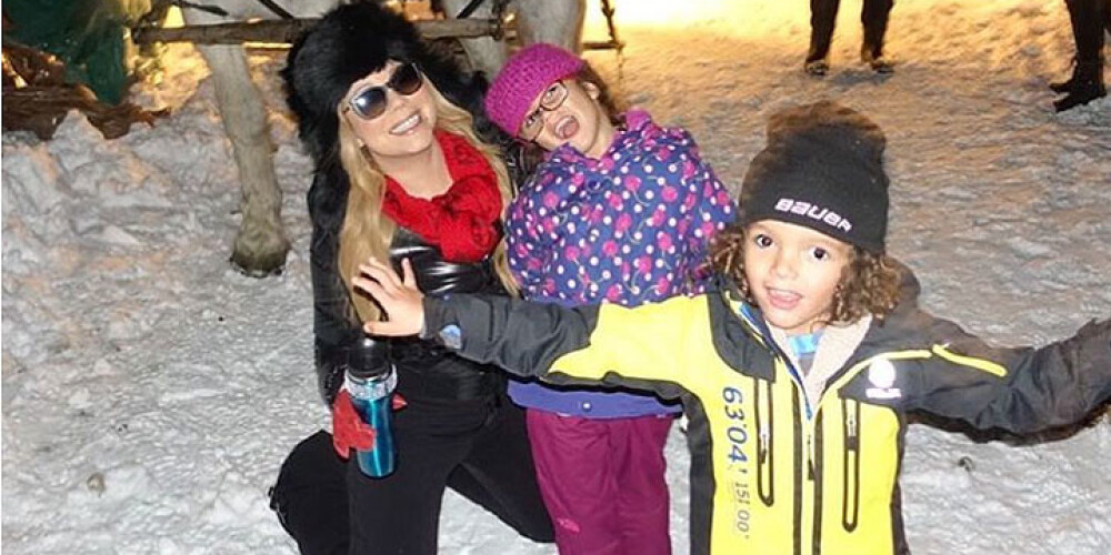 Мэрайя Кэри и ее дети весело проводят время в Аспене, штат Колорадо, где располагается знаменитый горнолыжный курорт