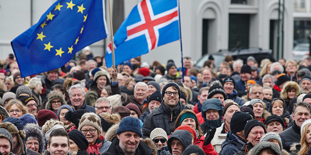 Islande varētu rīkot referendumu par pievienošanos Eiropas Savienībai
