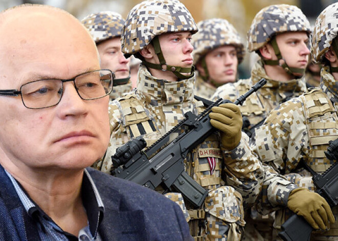 "Lielgabalu gaļa" vai profesionāli karavīri? Politologs Skudra par obligāto militāro dienestu