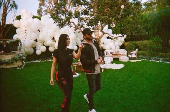 Вместе с Ким в Дубай полетел экс-партнер ее старшей сестры Кортни Скотт Дисик