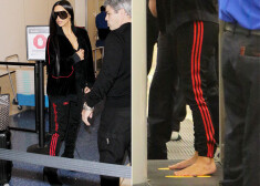 Ким Кардашьян впервые за три с половиной месяца покинула пределы Штатов