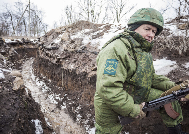 Prokrieviskie kaujinieki 62 reizes apšaudījuši Ukrainas armijas pozīcijas