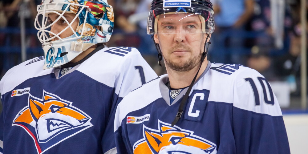 KHL zvaigzne Mozjakins labo līgas rekordu vienā sezonā gūto vārtu ziņā