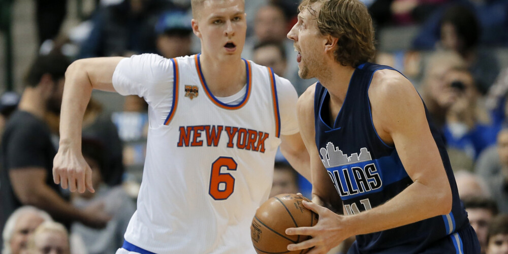 Porziņģim ar "Knicks" šonakt visai neveiksmīga spēle. VIDEO