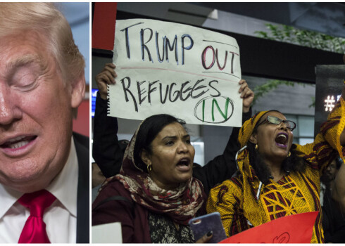 Tramps piektdien parakstīja rīkojumu, kas paredz pastiprināt iespējamo imigrantu vai bēgļu pārbaudi, lai atstātu "radikālos islāma teroristus ārpus Amerikas Savienotajām Valstīm".