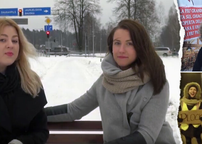 Aizraujošs stāsts. Kā latvietes Sintija un Baiba ar autostopiem devās uz Itāliju un atpakaļ. VIDEO