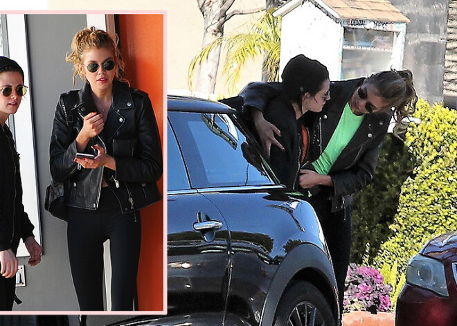 Kristenai Stjuartei romāniņš ar Mailijas Sairusas bijušo meiteni. FOTO