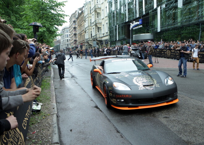 Cauri Rīgai dosies ekskluzīvo automašīnu rallijs "Gumball 3000"