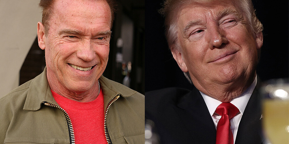 Неприязнь Арнольда Шварценеггера и Дональда Трампа друг к другу перешла на новый уровень — к обмену колкостями в интернете
