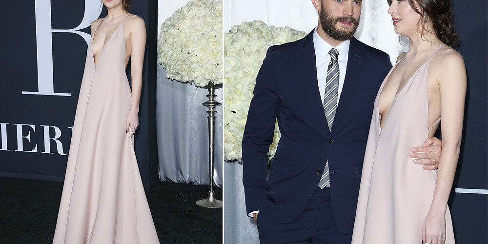 Дакота Джонсон и Джейми Дорнан представили продолжение популярного эротического фильма