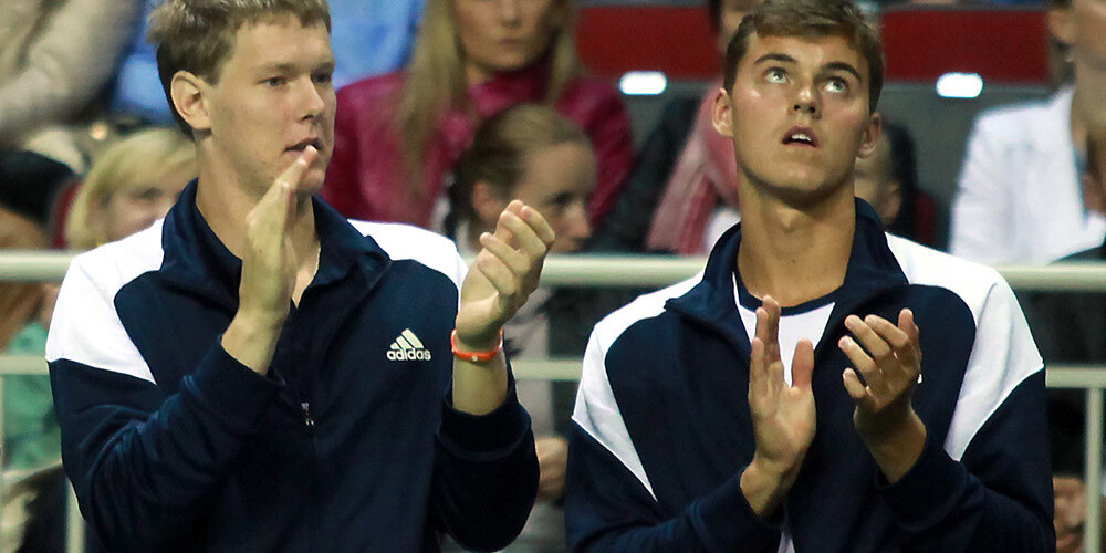 Latviske tennisspillere taper også i Davis Cup-double
