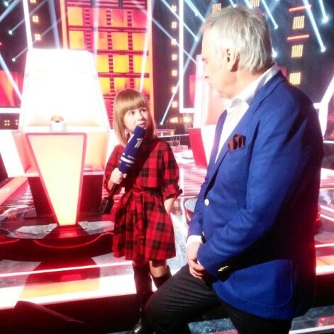 Ярослава Дегтярева берет интервью у Валерия Меладзе