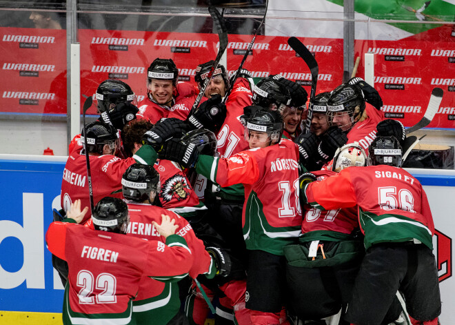 Gēteborgas "Frolunda" otro gadu pēc kārtas uzvar IIHF Čempionu līgā