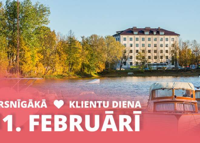 Sirsnīgākā Klientu diena dzīvokļu projektā RIVERPARK – 11. februārī! Atlaides 10-25%