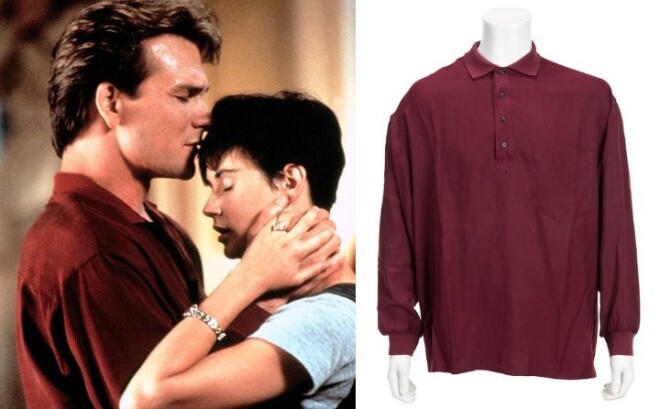 Patrika Sveizija faniem būs arī iespēja izsolē iegādāties polo kreklu, kas redzams viņa mugurā filmā „Spoks”.