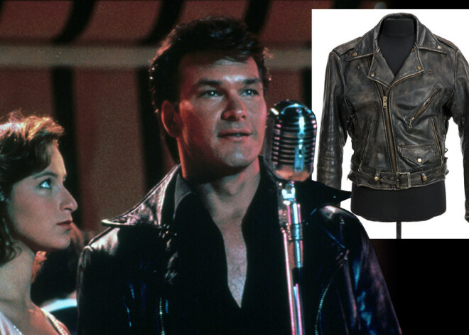 Izsolē pārdos Sveizija ādas jaku no "Netīrajām dejām". FOTO