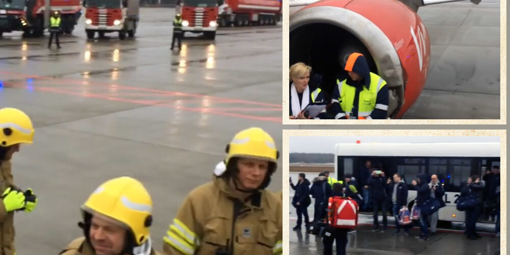 Rīgas lidostā noticis negadījums ar lidmašīnu, kurā atradās hokejisti Masaļskis, Sotnieks un Ābols