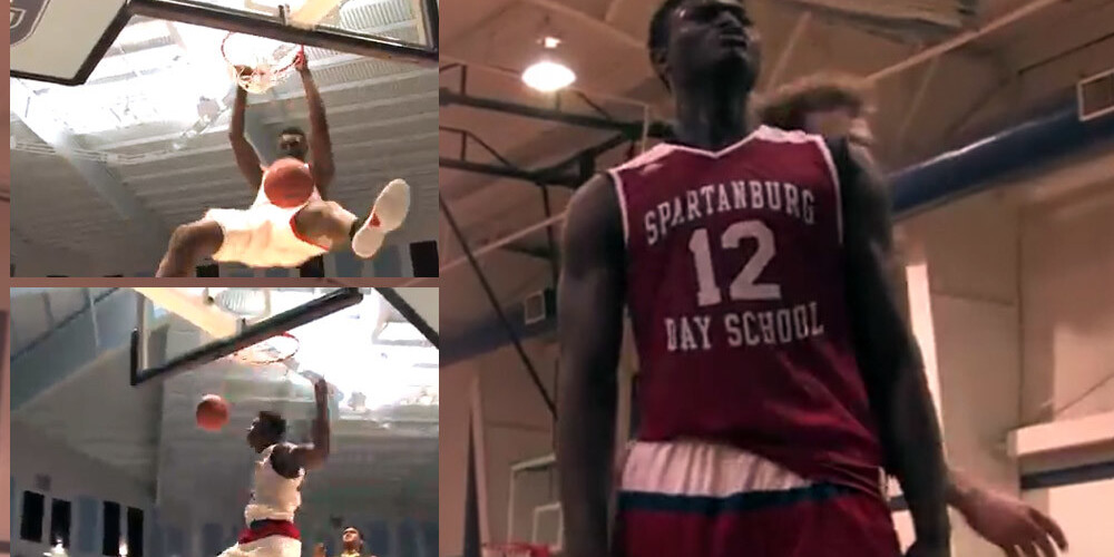 Par šo 16 gadus veco basketbolistu runā visa pasaule. Tas ir kaut kas neredzēts. VIDEO