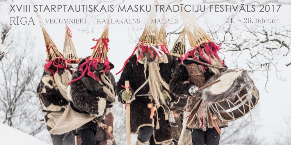 Nedēļas nogalē notiks XVIII Starptautiskais masku tradīciju festivāls