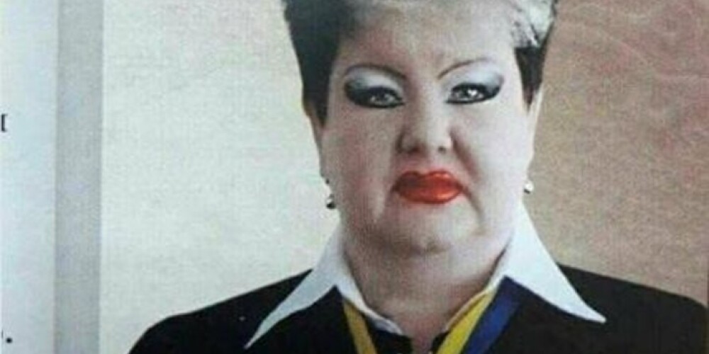 Взорвавшая соцсети украинская судья рассказала, как появился ее странный макияж