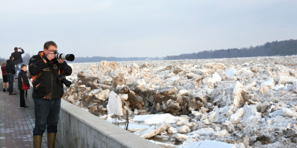 Ledus iešana Daugavā ir beigusies