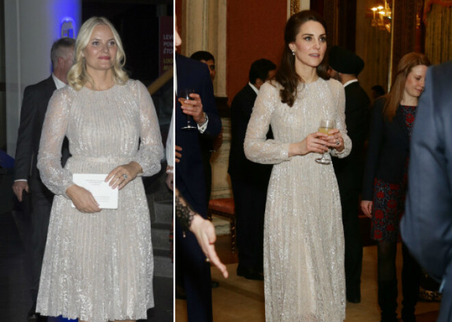 Битва платьев: Кронпринцесса Норвегии Метте-Марит против герцогини Кембриджской Кэтрин