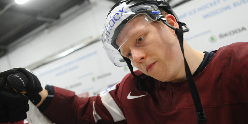 Latvijas hokeja izlases treniņiem pievienojies viens no līderiem Ronalds Ķēniņš
