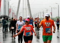 "Lattelecom" Rīgas maratona dalībnieki.