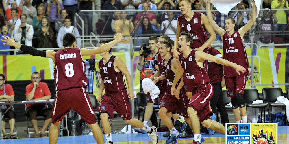 Latvija nākamgad rīkos Eiropas U-18 čempionātu basketbolā