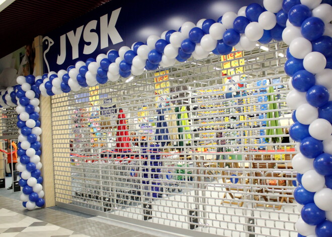 Jysk инвестировала полмиллиона евро в открытие нового магазина