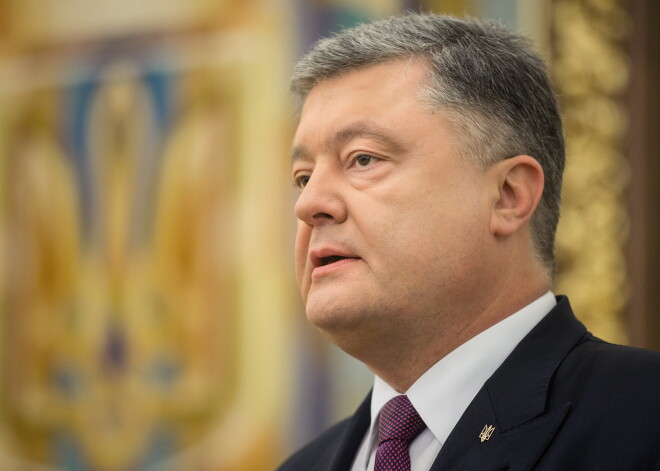 Otrdien vizītē Latvijā ieradīsies Ukrainas prezidents Petro Porošenko