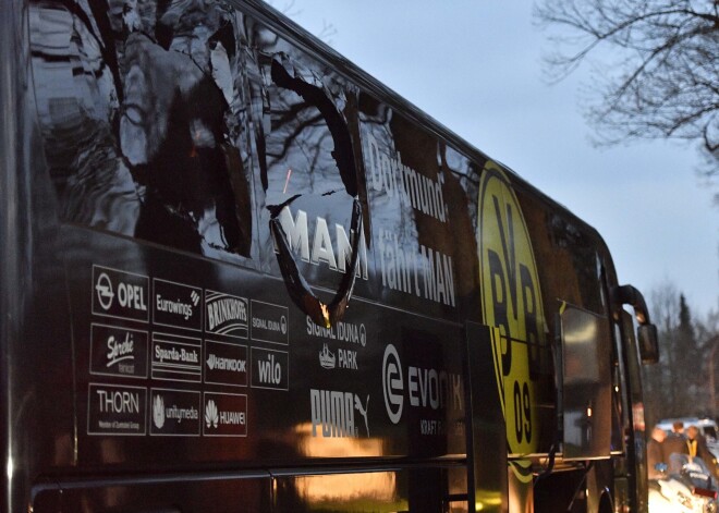 Atklājas jauni fakti par Dortmundes "Borussia" futbolistu autobusa spridzināšanu