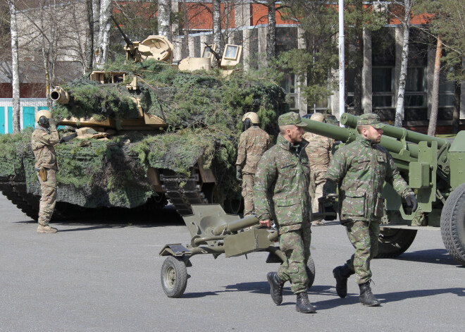 NBS bāzē Ādažos notiek mācību SUMMER SHIELD XIV atklāšana.
2017. gada 17.aprīlī
 Foto: Normunds Mežiņš (Jaunsardzes un informācijas centrs)