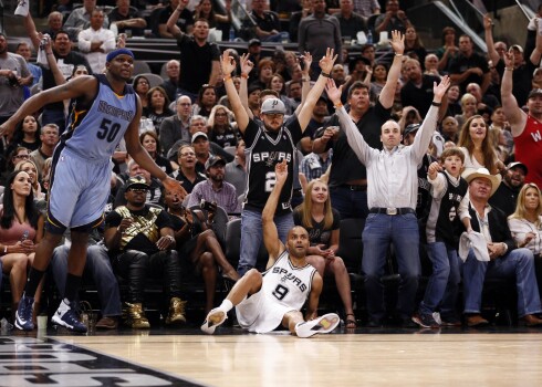 "Spurs" arī otrajā NBA izslēgšanas turnīra spēlē uzvar "Grizzlies".