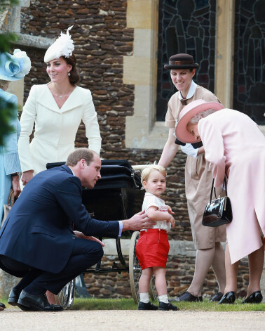 Princeses Šarlotes kristībās mazo princi Džordžu pieskatīt palīdzēja auklīte Marija Terēze Turiona Borallo.