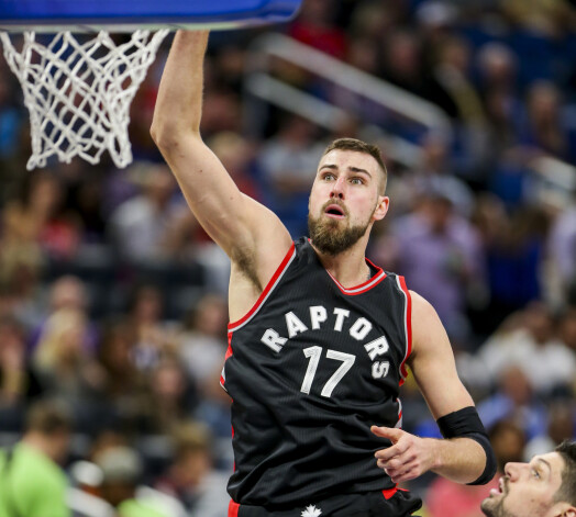 Toronto "Raptors" centrs Jons Valančūns.