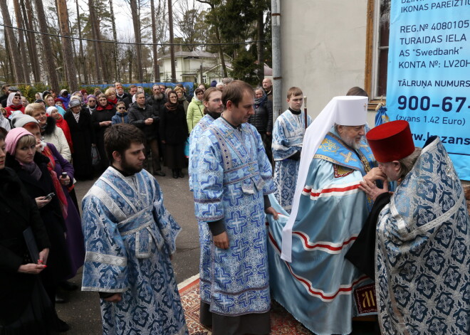 Jūrmalā sāk būvēt Dievmātes Kazaņas ikonas pareizticīgo baznīcu