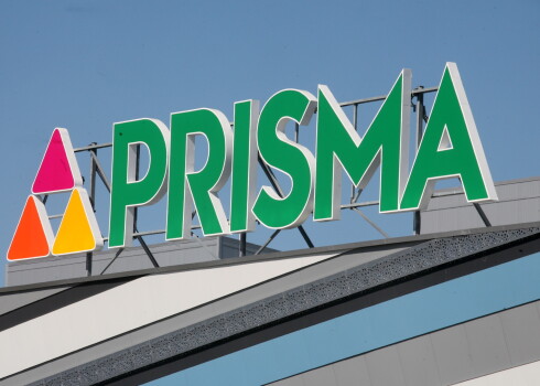 Lielveikala "Prisma" logo.