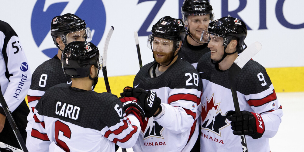 ASV un Kanādas hokeja izlases izcīna uzvaras savās vienīgajās pārbaudes spēlēs pirms pasaules čempionāta