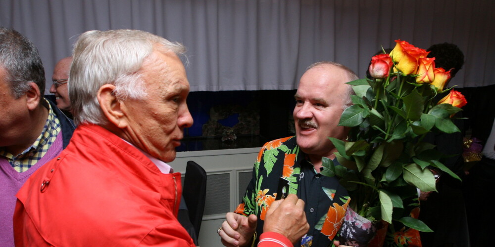 Miljonārs Raimonds Gerkens savā 60. dzimšanas dienā pirms pieciem gadiem.