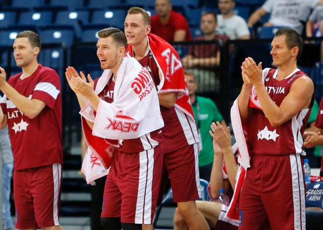 Latvijas basketbola izlase Pasaules kausa kvalifikācijā spēlēs vienā apakšgrupā ar Turciju un Ukrainu