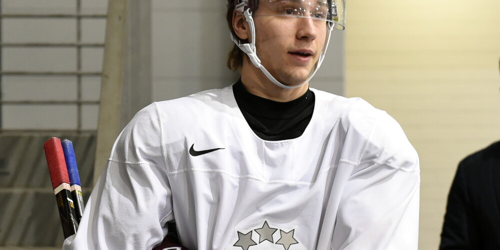Jaunais hokeja talants Balinskis: "Ja stresošu un nebūšu par sevi pārliecināts, būs tikai grūtāk"