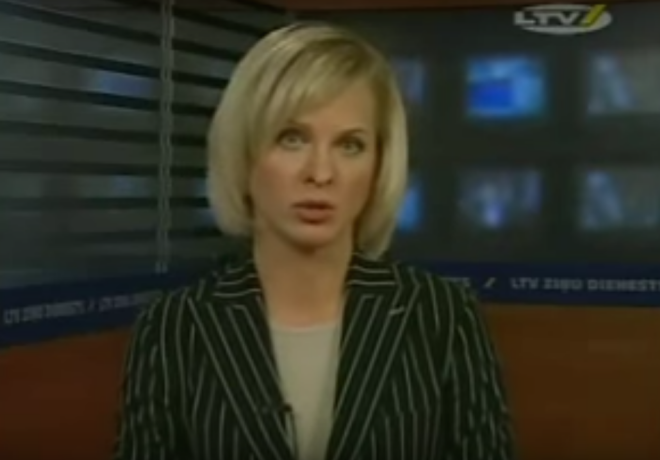 Profesionāla, tīkama ziņu diktore. Nu viņas televizorā vairs nav.